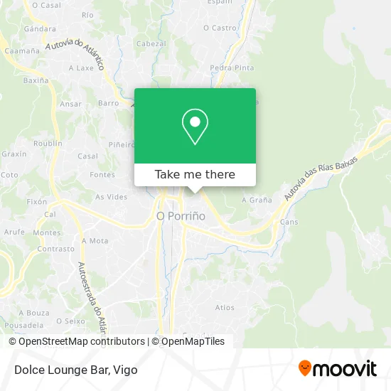 Dolce Lounge Bar map