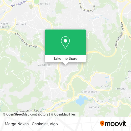 Marga Novas - Chokolat map