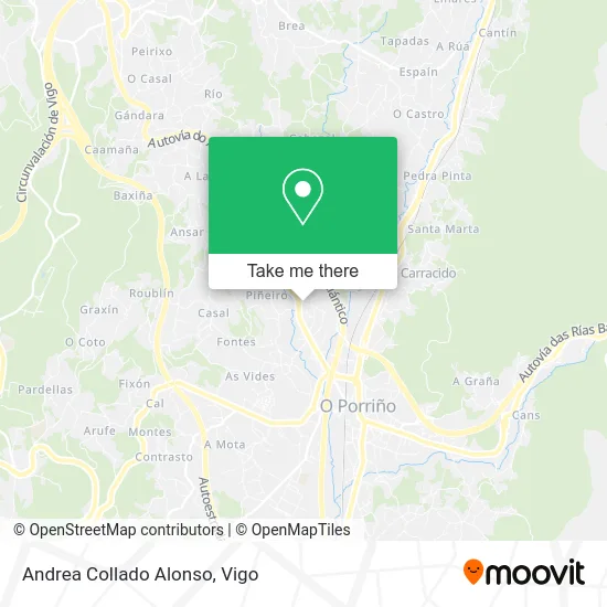 Andrea Collado Alonso map