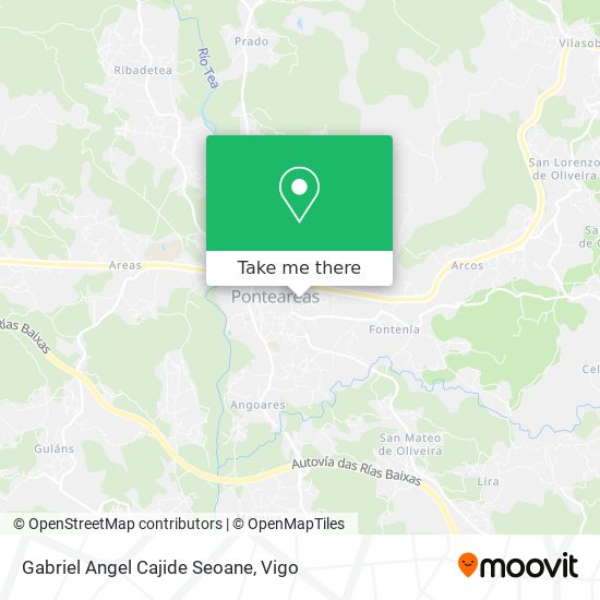 Gabriel Angel Cajide Seoane map