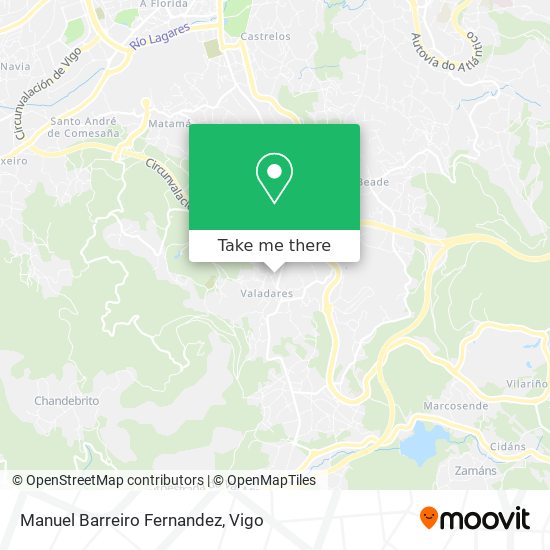 Manuel Barreiro Fernandez map