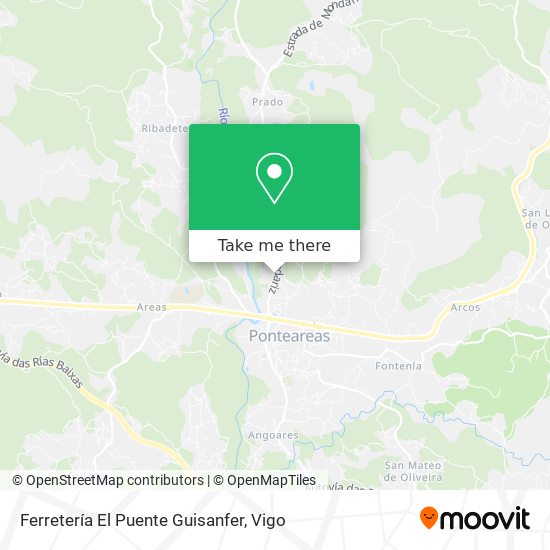 Ferretería El Puente Guisanfer map