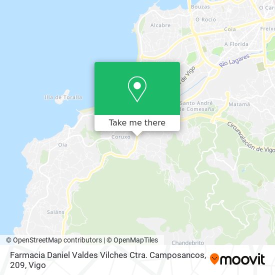 Farmacia Daniel Valdes Vilches Ctra. Camposancos, 209 map