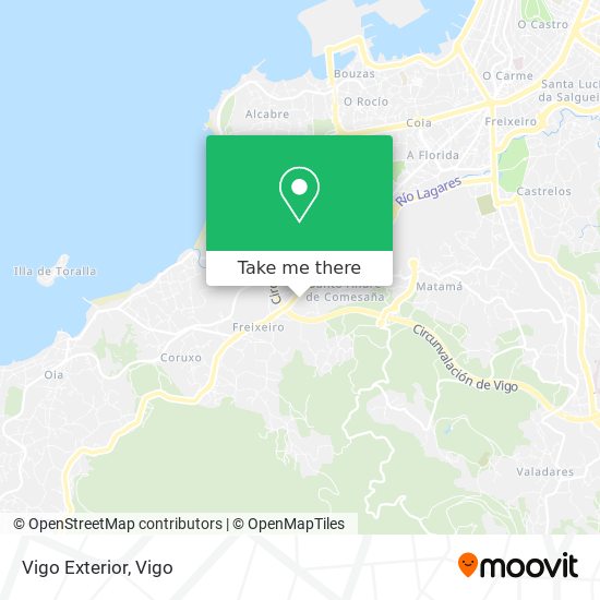 Vigo Exterior map