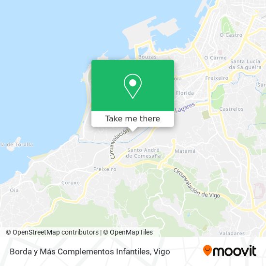 Borda y Más Complementos Infantiles map