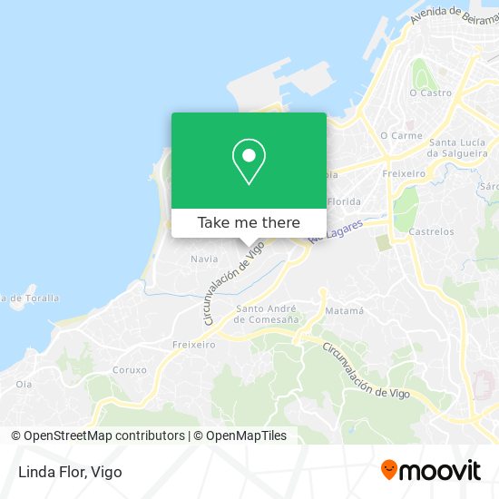 mapa Linda Flor