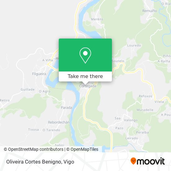 mapa Oliveira Cortes Benigno