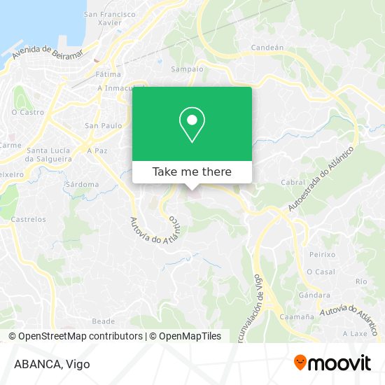 ABANCA map