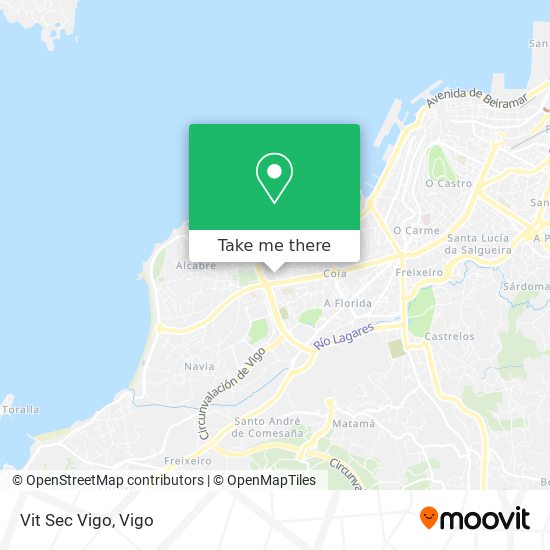 mapa Vit Sec Vigo