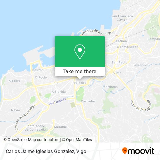 Carlos Jaime Iglesias Gonzalez map