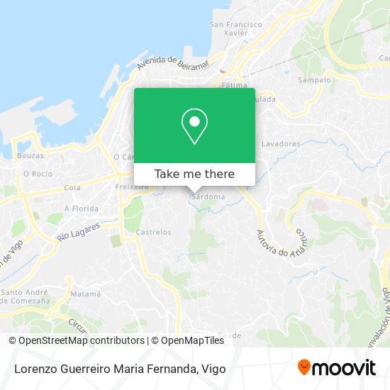 Lorenzo Guerreiro Maria Fernanda map