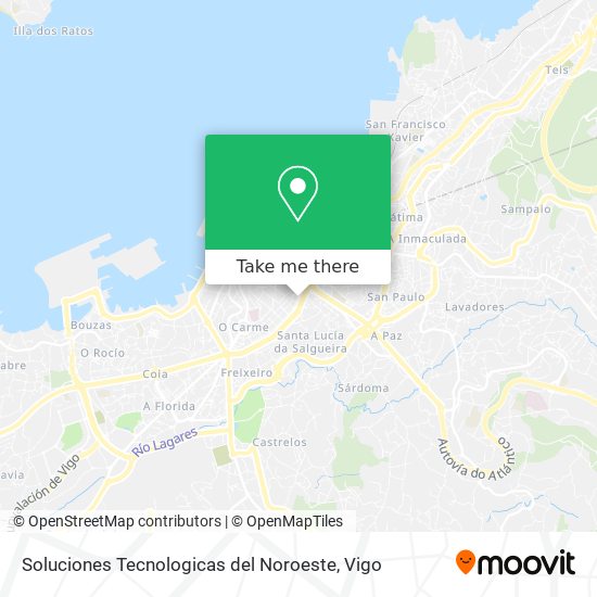 mapa Soluciones Tecnologicas del Noroeste