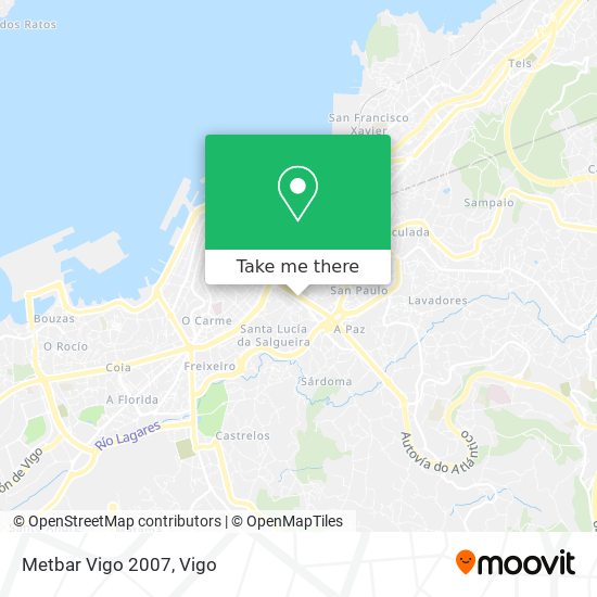 Metbar Vigo 2007 map