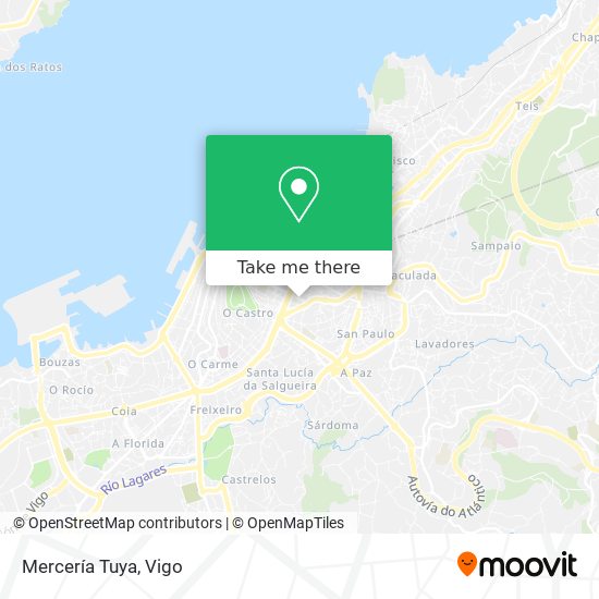 Mercería Tuya map