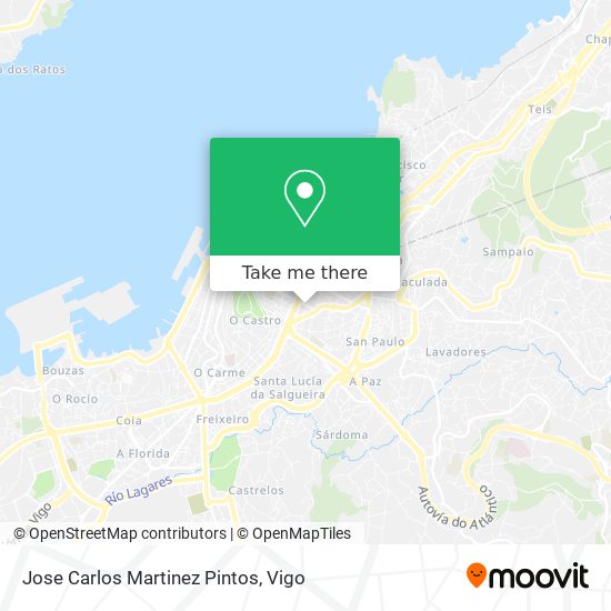 Jose Carlos Martinez Pintos map
