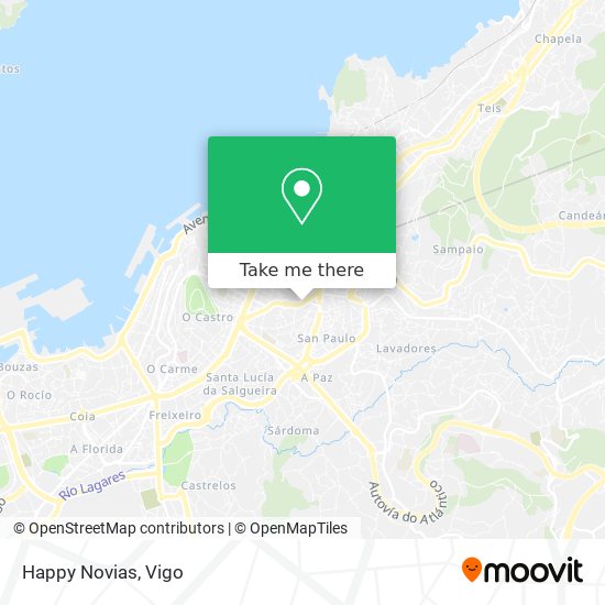 Happy Novias map