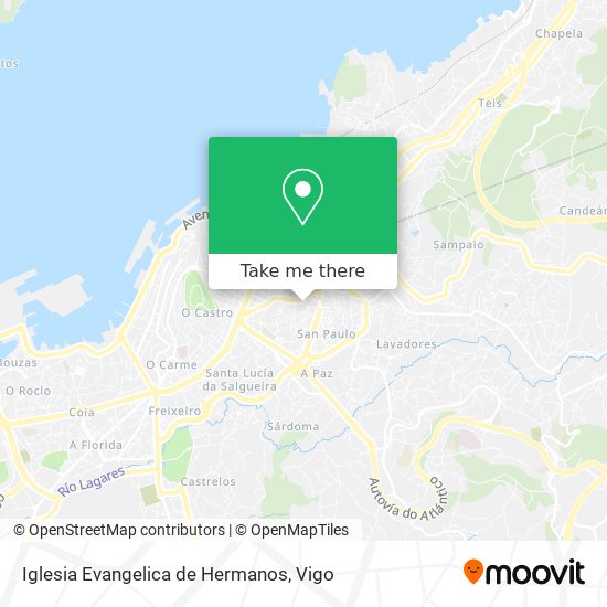 Iglesia Evangelica de Hermanos map