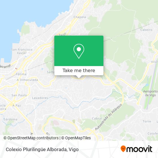 Colexio Plurilingüe Alborada map