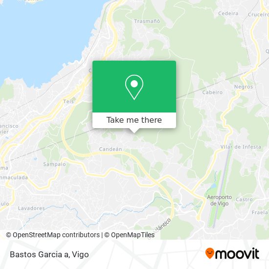 Bastos Garcia a map