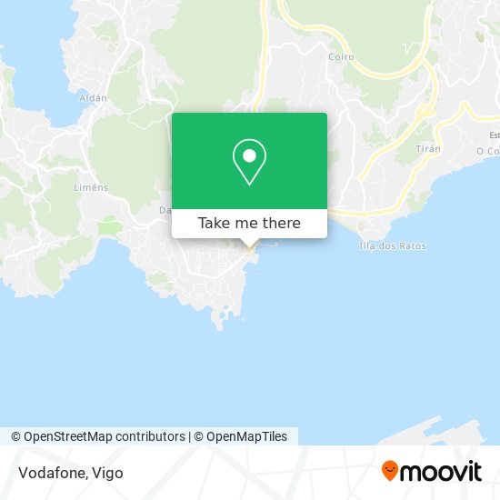 Vodafone map