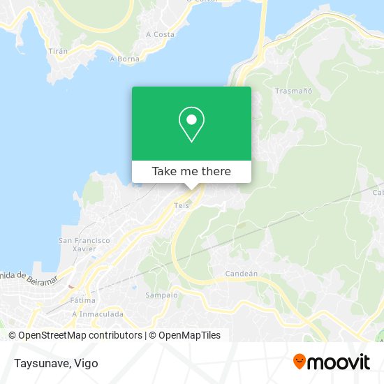 Taysunave map