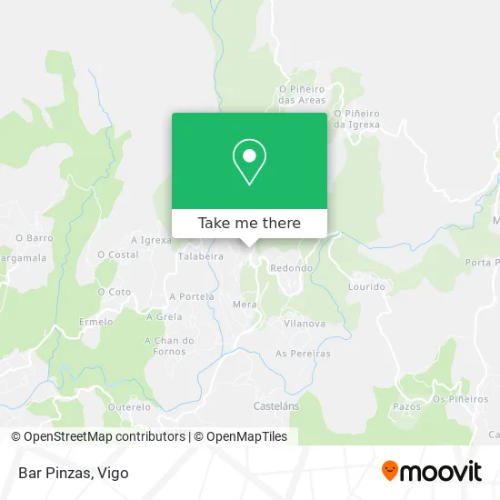Bar Pinzas map
