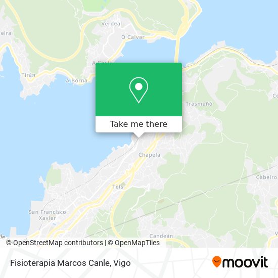 Fisioterapia Marcos Canle map