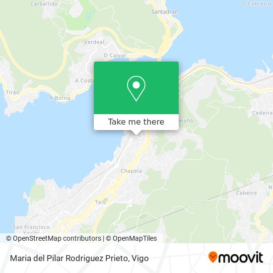 Maria del Pilar Rodriguez Prieto map