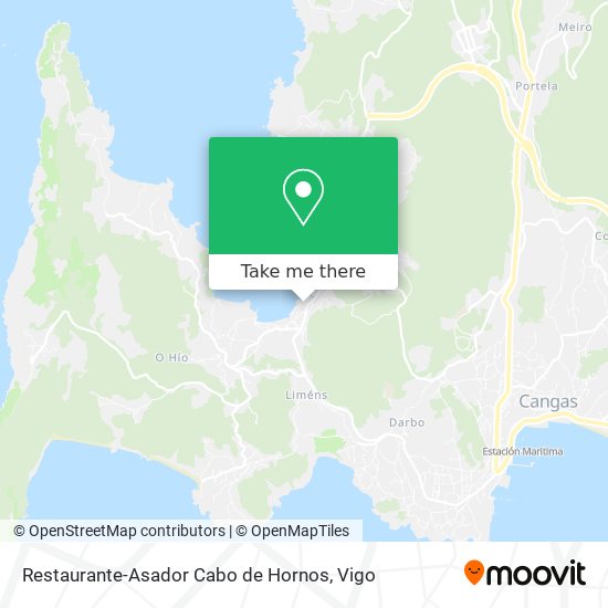 Restaurante-Asador Cabo de Hornos map