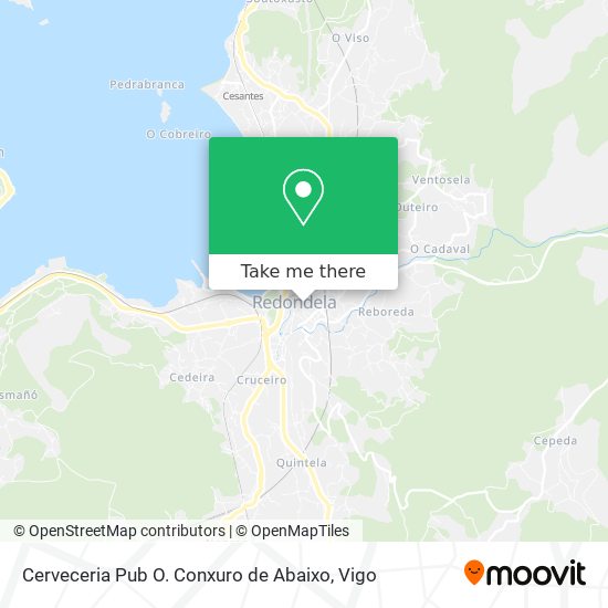 Cerveceria Pub O. Conxuro de Abaixo map