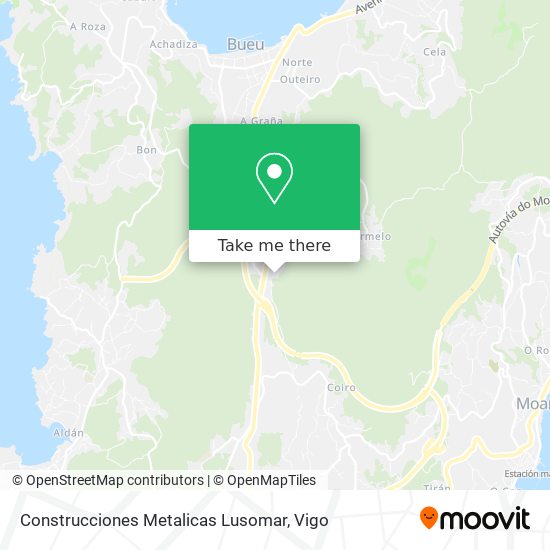 Construcciones Metalicas Lusomar map