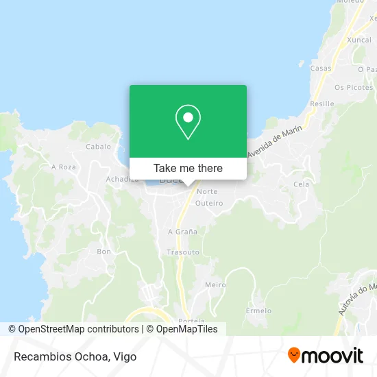 Recambios Ochoa map