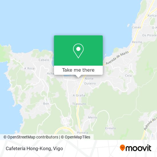 Cafetería Hong-Kong map