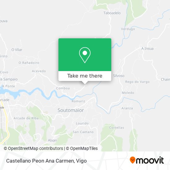 Castellano Peon Ana Carmen map