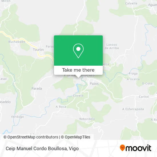 Ceip Manuel Cordo Boullosa map