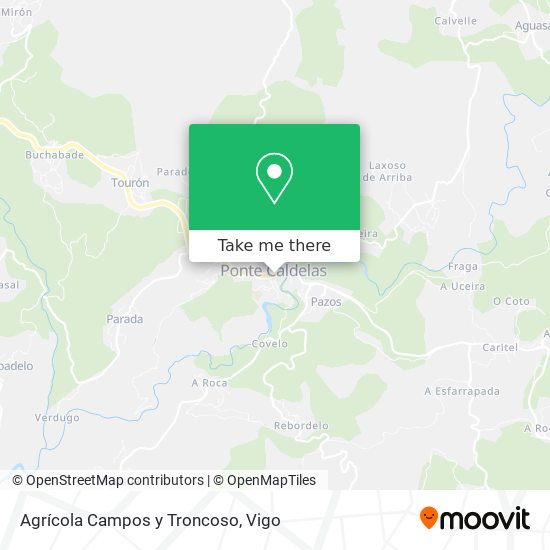 Agrícola Campos y Troncoso map