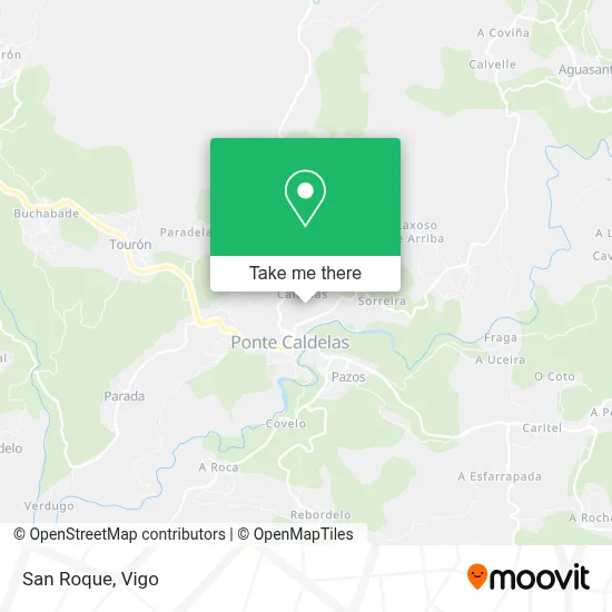San Roque map