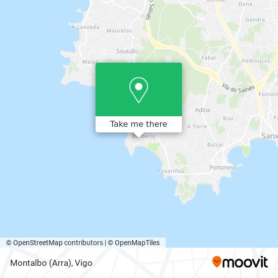 mapa Montalbo (Arra)