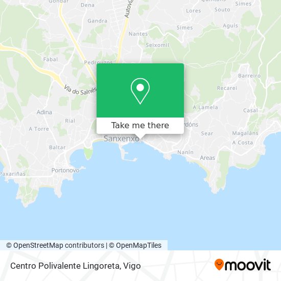Centro Polivalente Lingoreta map