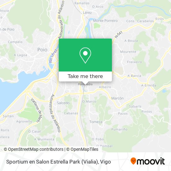 Sportium en Salon Estrella Park (Vialia) map