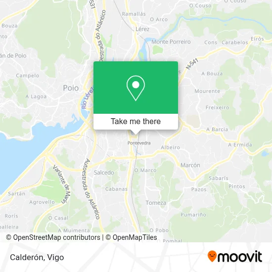 Calderón map