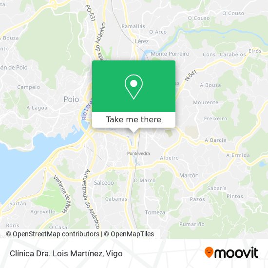 Clínica Dra. Lois Martínez map