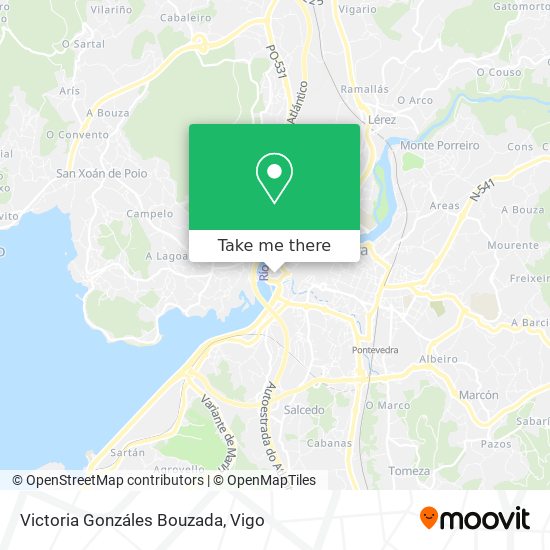 Victoria Gonzáles Bouzada map