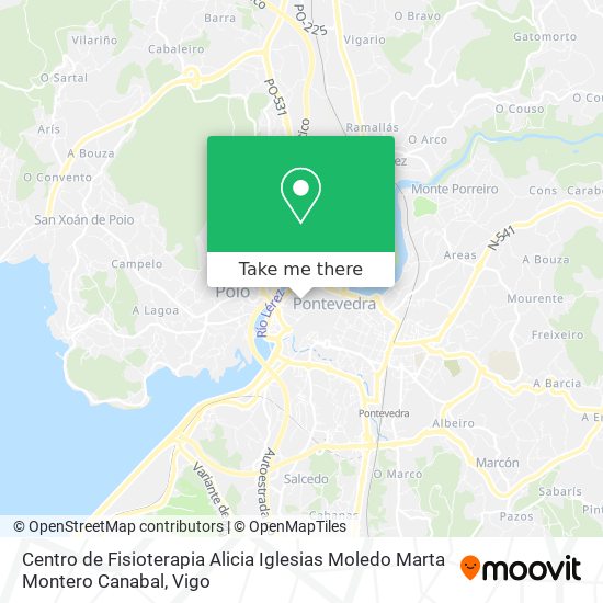 Centro de Fisioterapia Alicia Iglesias Moledo Marta Montero Canabal map