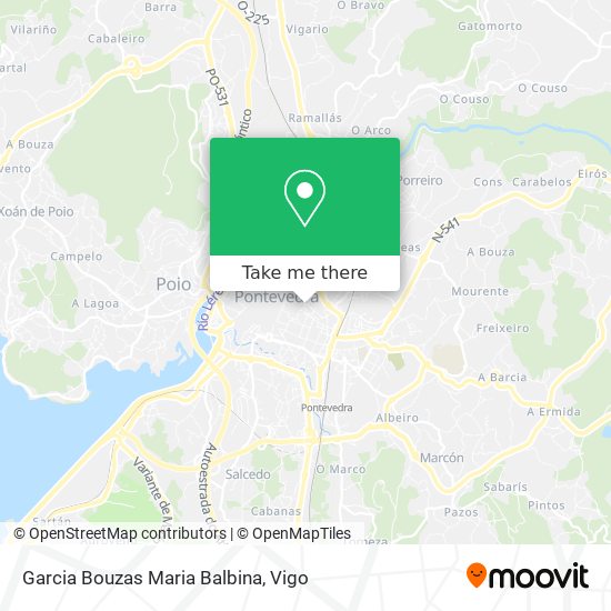 Garcia Bouzas Maria Balbina map