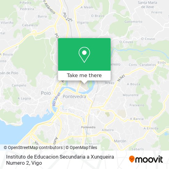 Instituto de Educacion Secundaria a Xunqueira Numero 2 map