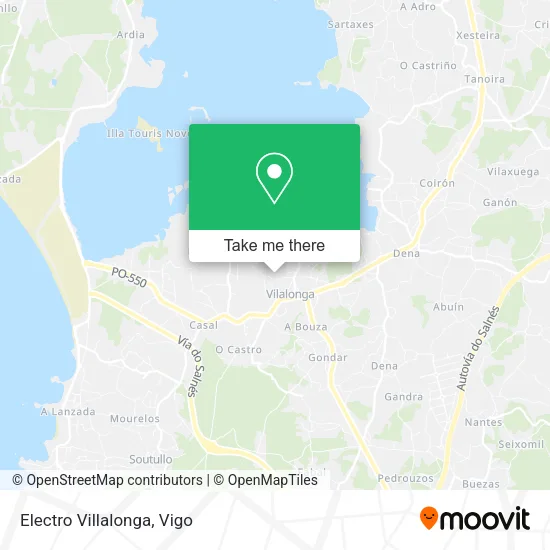 Electro Villalonga map