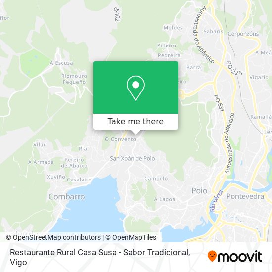 Restaurante Rural Casa Susa - Sabor Tradicional map