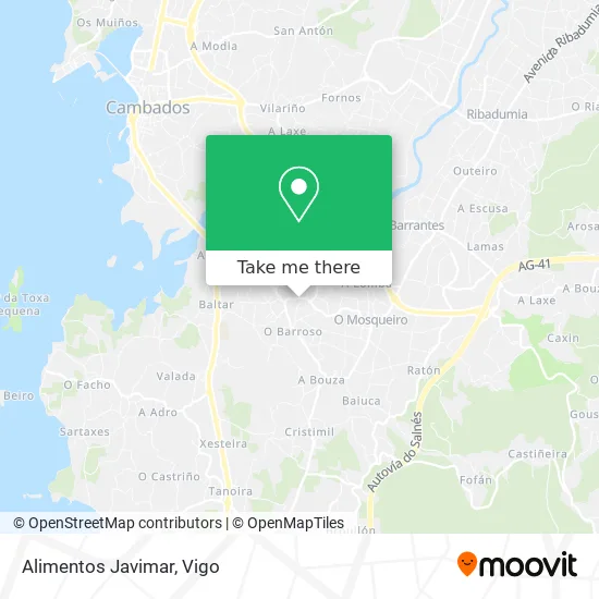 Alimentos Javimar map