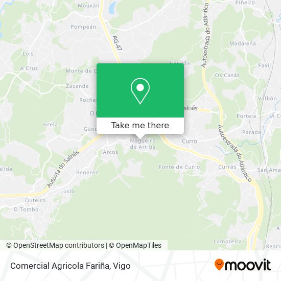 Comercial Agricola Fariña map